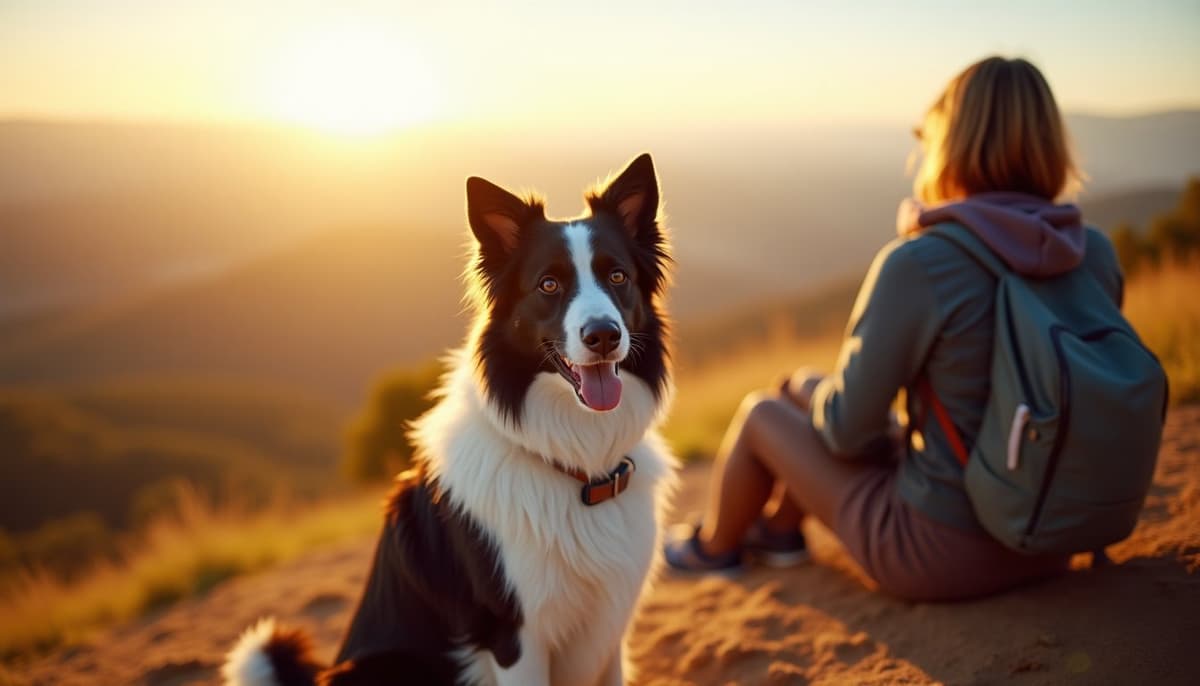 A dog on a walk — Dog Physical Therapy in Richmond, VA