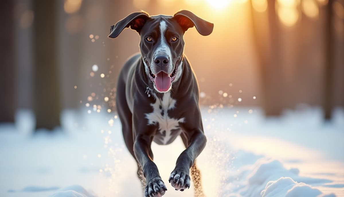 A dog on a walk — Dog Physical Therapy in Savannah, GA