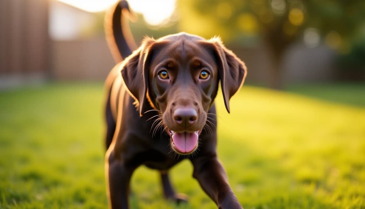 A dog on a walk — Dog Physical Therapy in Spokane, WA