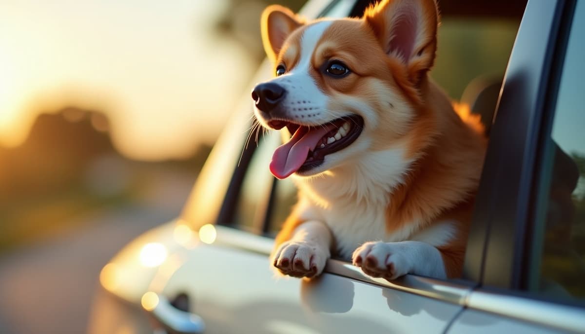 A dog on a walk — Dog Physical Therapy in Tampa, FL