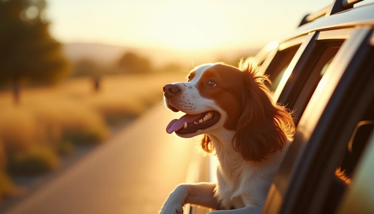 A dog on a walk — Dog Physical Therapy in Thousand Oaks, CA