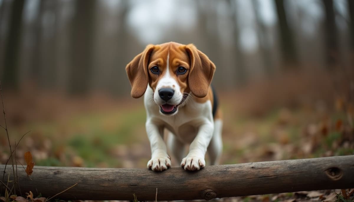 A dog on a walk — Dog Physical Therapy in Topeka, KS