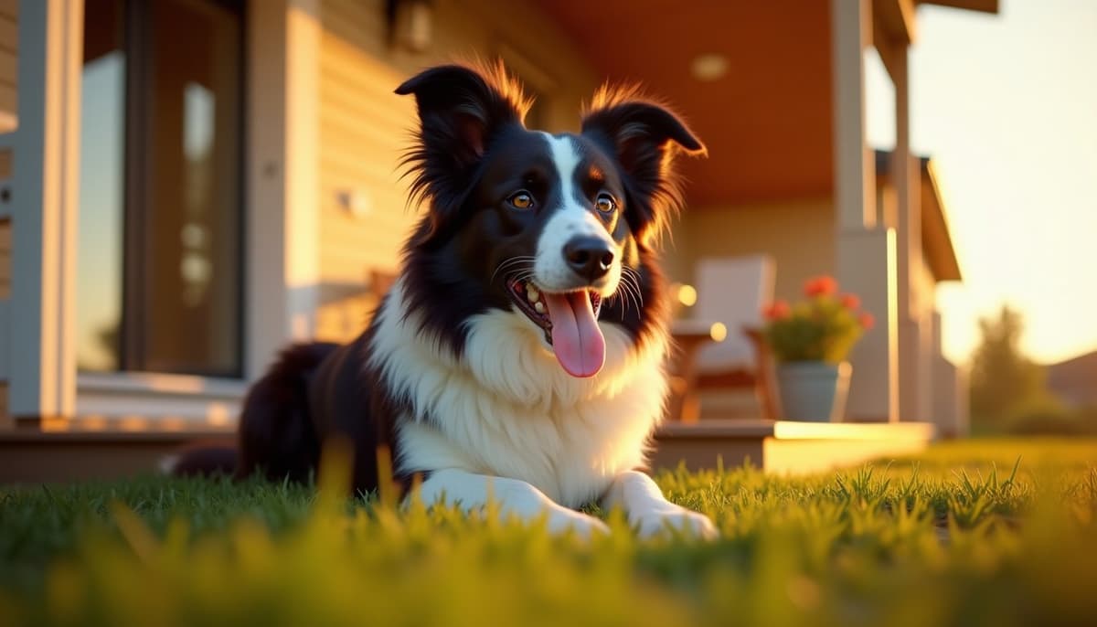 A dog on a walk — Dog Physical Therapy in Torrance, CA