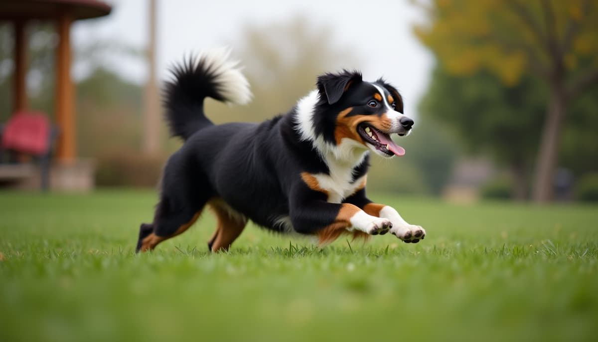 A dog on a walk — Dog Physical Therapy in Visalia, CA