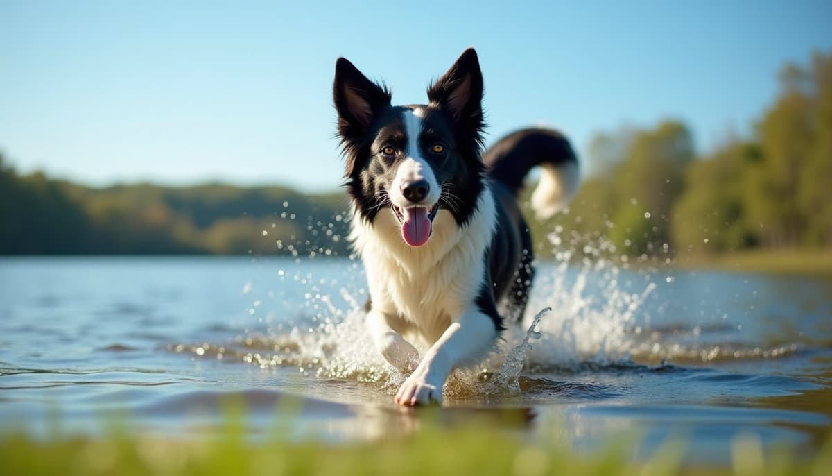 A dog on a walk — Dog Physical Therapy in Winston Salem NC
