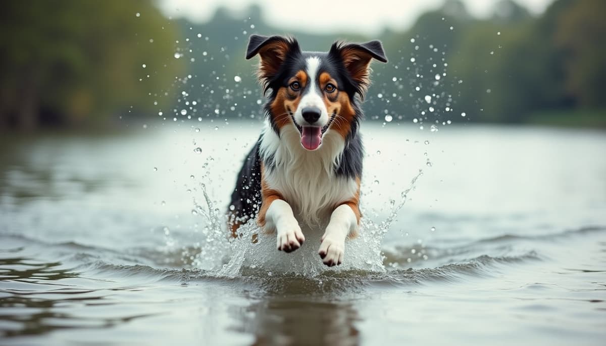 A dog on a walk — Dog Physical Therapy in Yonkers, NY