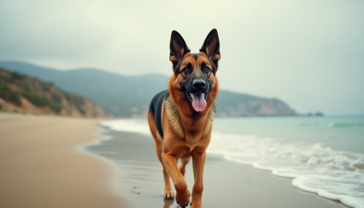 A dog on a walk — Dog Stem Cell Therapy Cost in Amarillo, TX