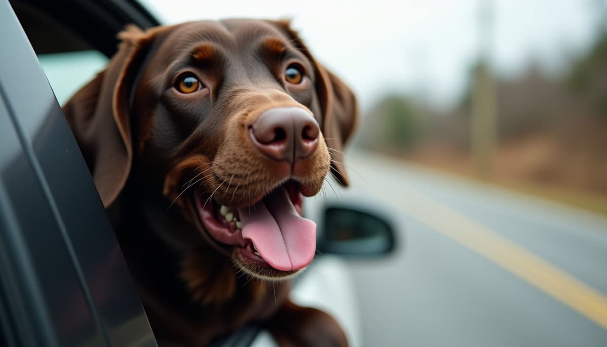 A dog on a walk — Dog Stem Cell Therapy Cost in Baltimore MD