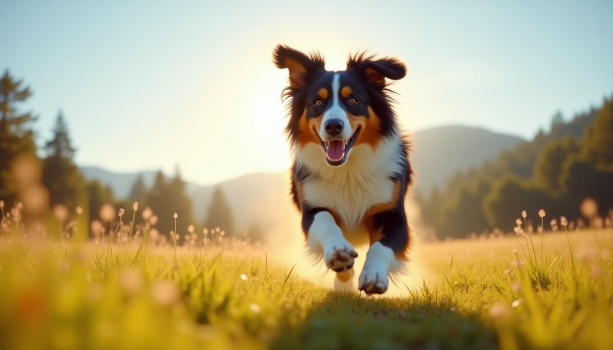 A dog on a walk — Dog Stem Cell Therapy Cost in Bellevue, WA