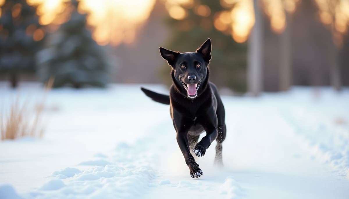 A dog on a walk ā Dog Stem Cell Therapy Cost in Billings, MT