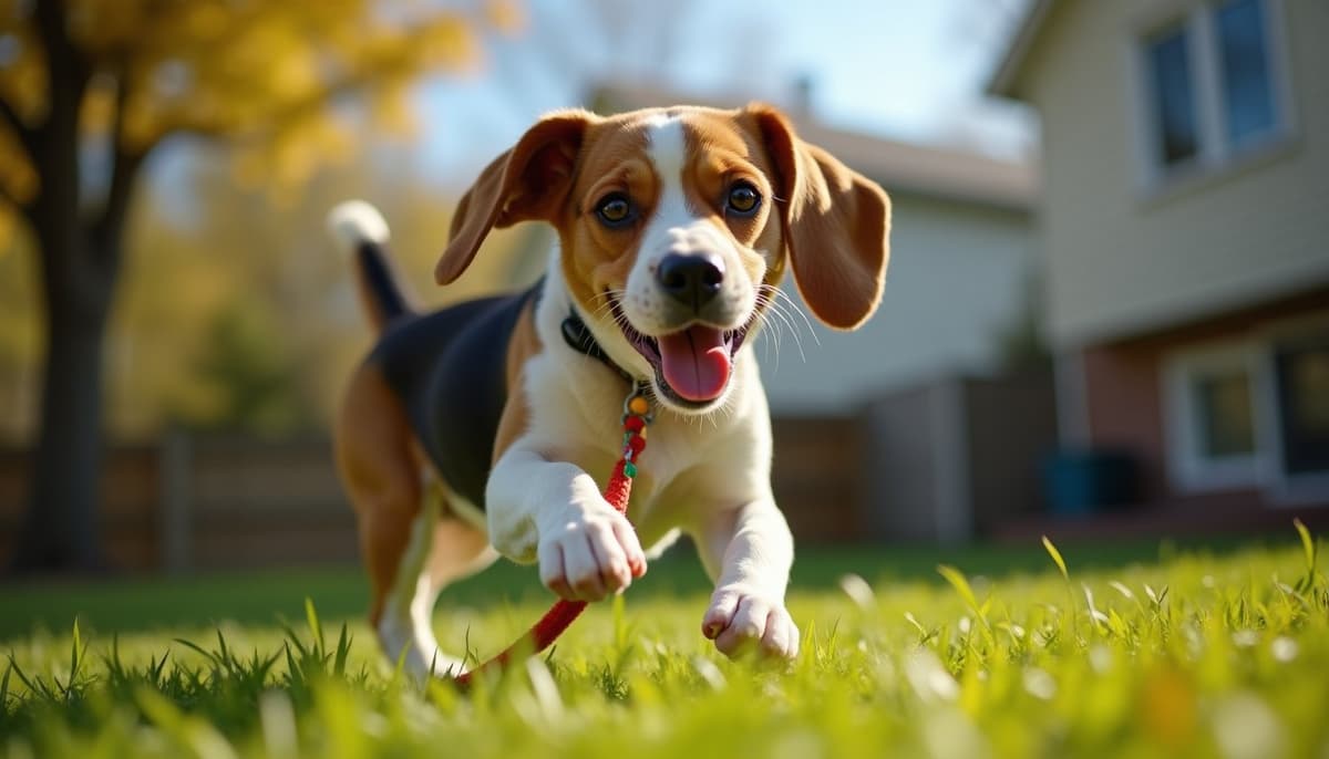 A dog on a walk — Dog Stem Cell Therapy Cost in Buffalo NY