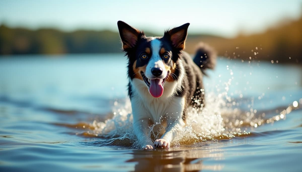 A dog on a walk — Dog Stem Cell Therapy Cost in Chesapeake VA