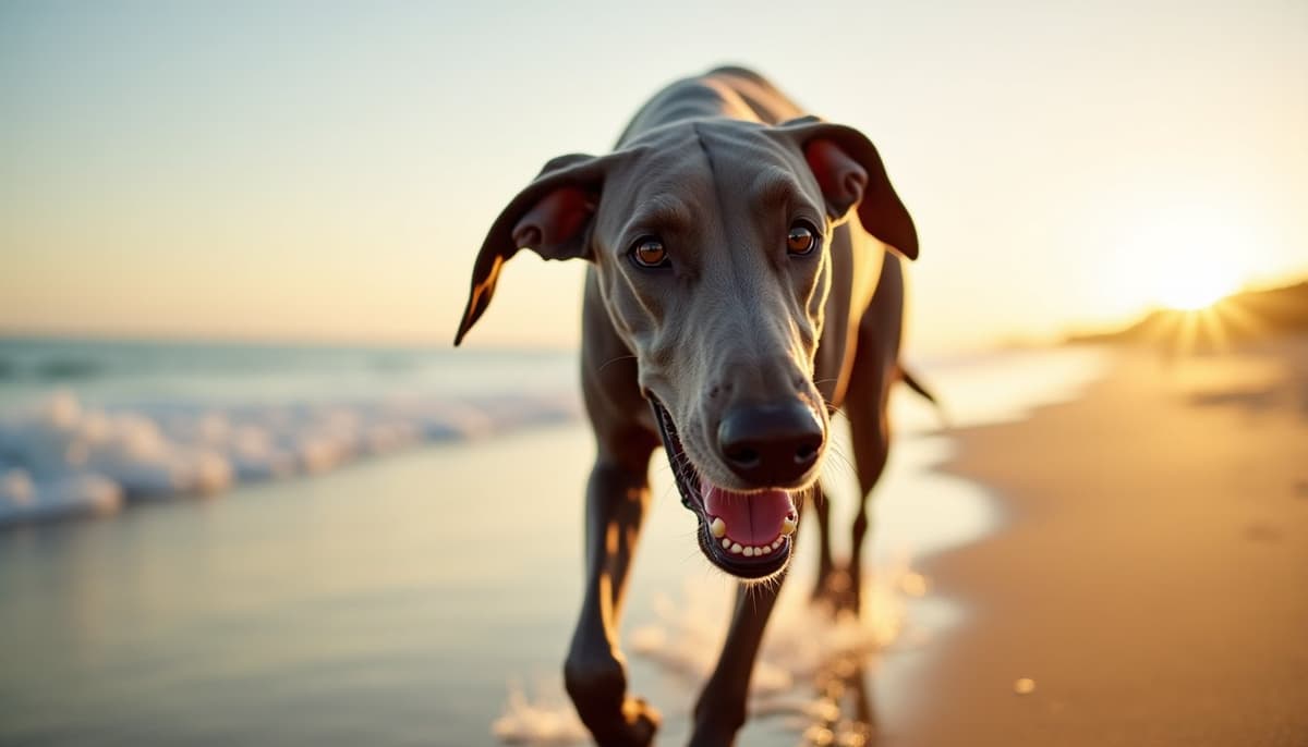 A dog on a walk — Dog Stem Cell Therapy Cost in Chula Vista, CA