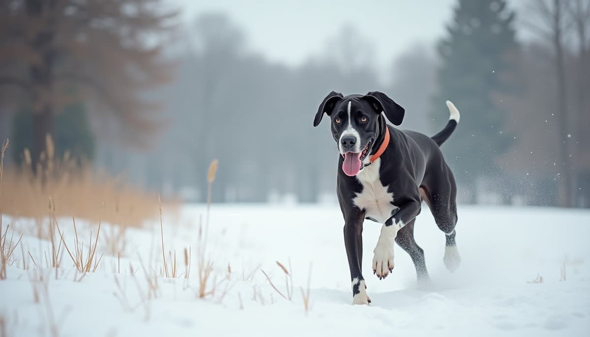 A dog on a walk — Dog Stem Cell Therapy Cost in Corona, NY