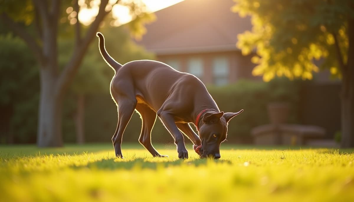 A dog on a walk — Dog Stem Cell Therapy Cost in Denton, TX