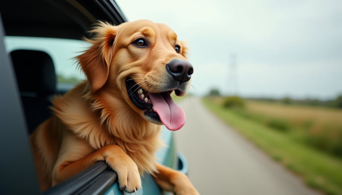 A dog on a walk — Dog Stem Cell Therapy Cost in Des Moines, IA (2026)