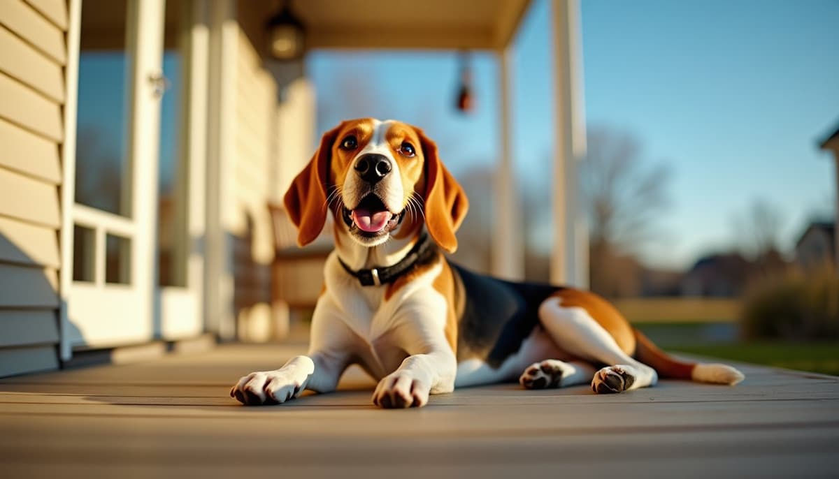 A dog on a walk — Dog Stem Cell Therapy Cost in Detroit, MI