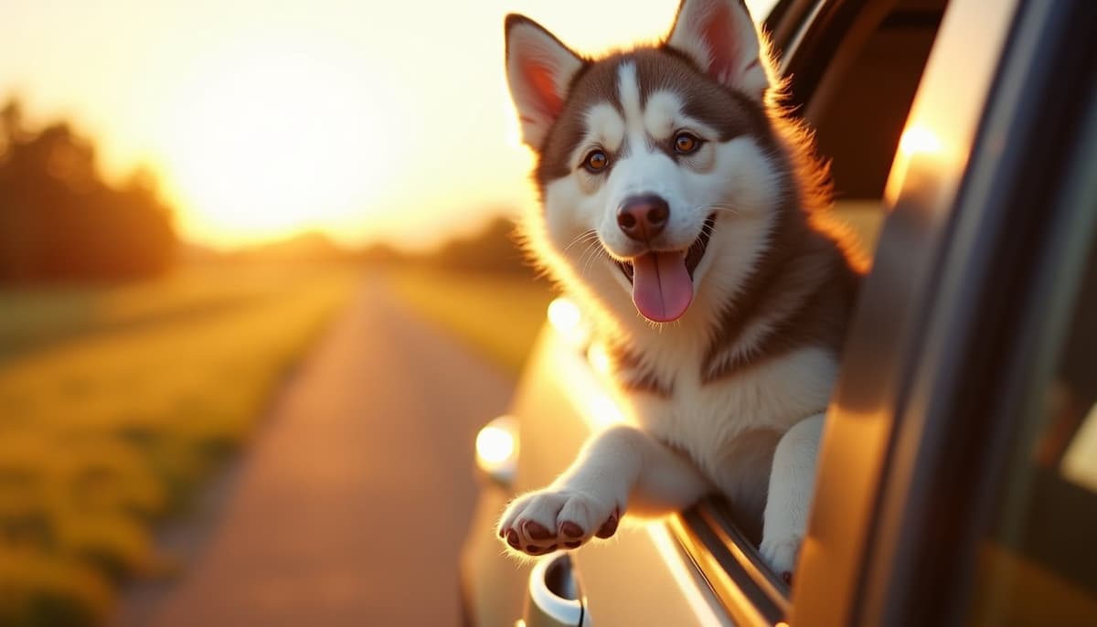 A dog on a walk — Dog Stem Cell Therapy Cost in Downey, CA