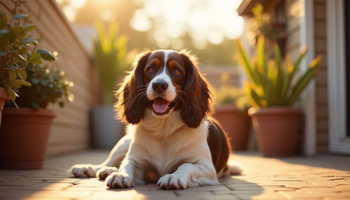 A dog on a walk — Dog Stem Cell Therapy Cost in El Cajon, CA