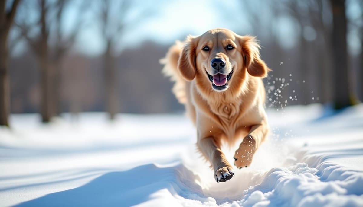 A dog on a walk — Dog Stem Cell Therapy Cost in Fargo, ND