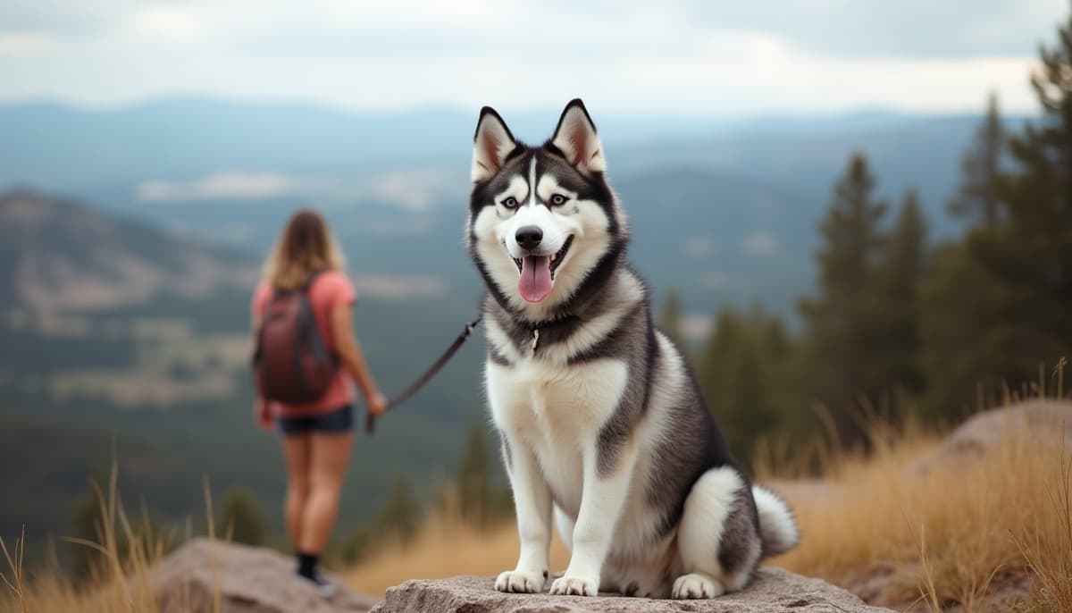 A dog on a walk — Dog Stem Cell Therapy Cost in Fort Collins, CO 2026