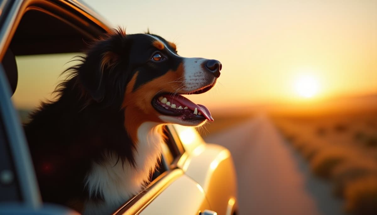 A dog on a walk — Dog Stem Cell Therapy Cost in Fort Worth, TX