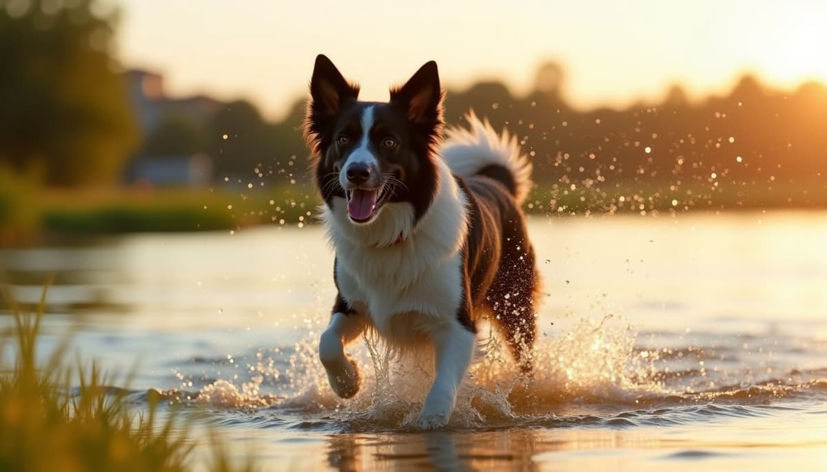A dog on a walk — Dog Stem Cell Therapy Cost in Fresno, CA