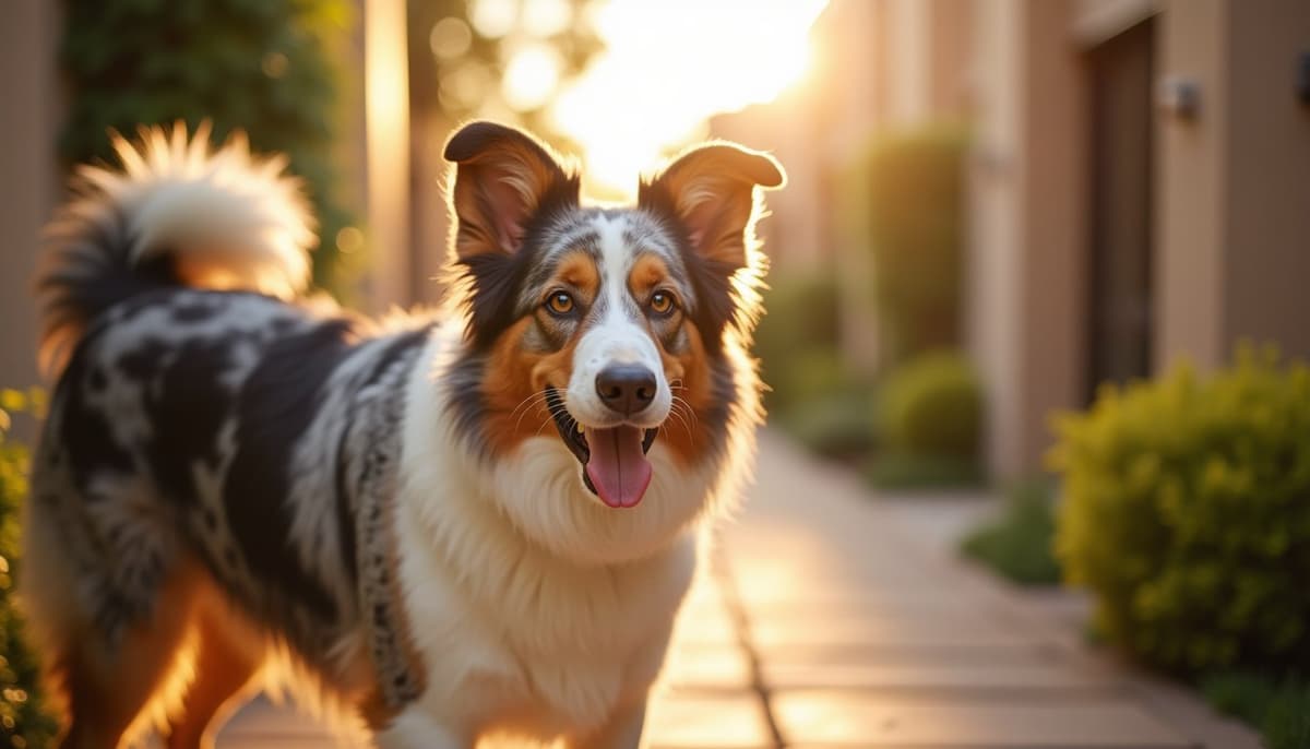 A dog on a walk — Dog Stem Cell Therapy Cost in Glendale, CA