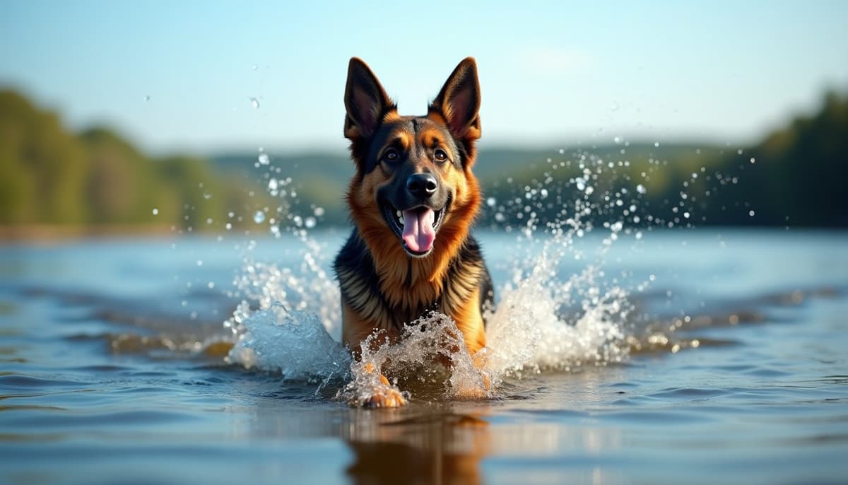 A dog on a walk — Dog Stem Cell Therapy Cost in Hartford, CT