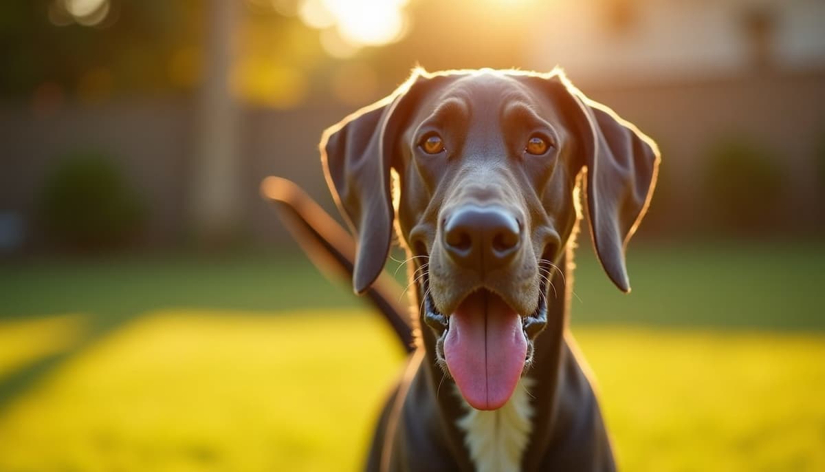 A dog on a walk — Dog Stem Cell Therapy Cost in Hialeah, FL