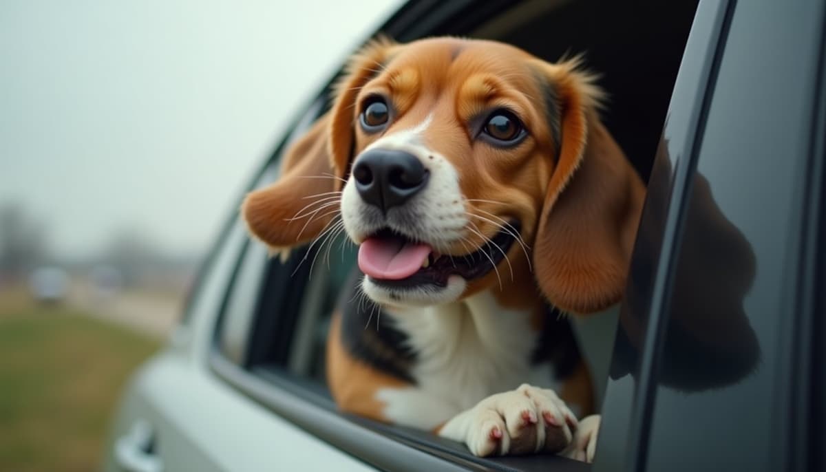 A dog on a walk — Dog Stem Cell Therapy Cost in Indianapolis, IN