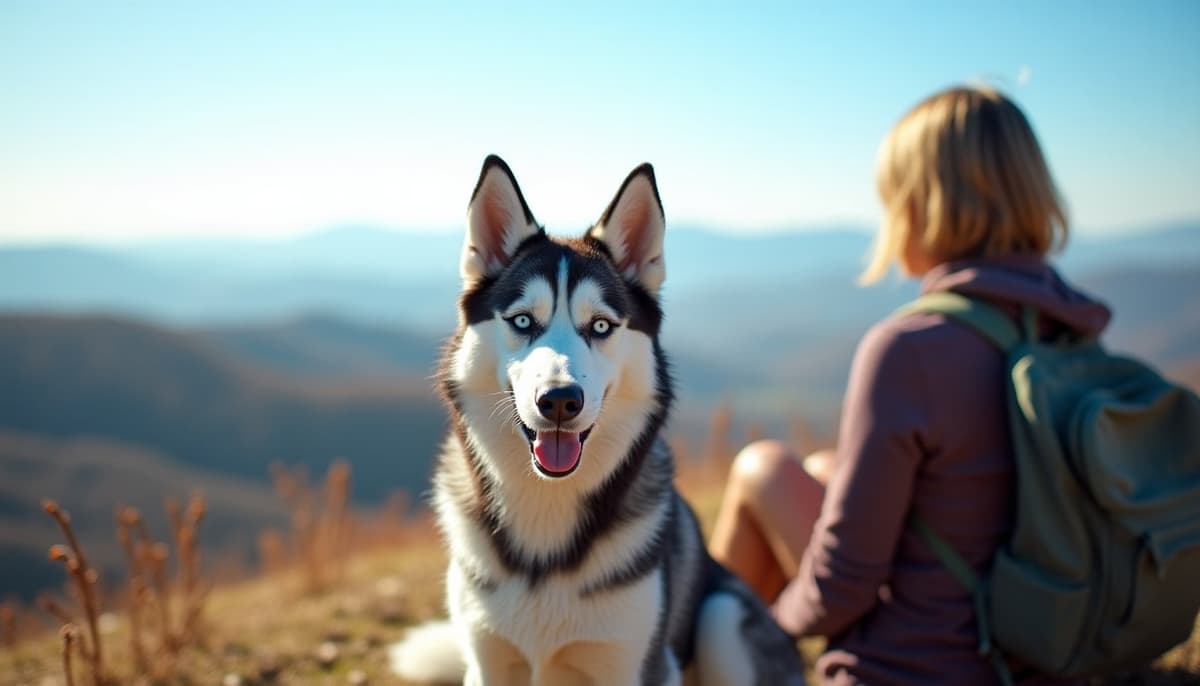 A dog on a walk — Dog Stem Cell Therapy Cost in Knoxville, TN