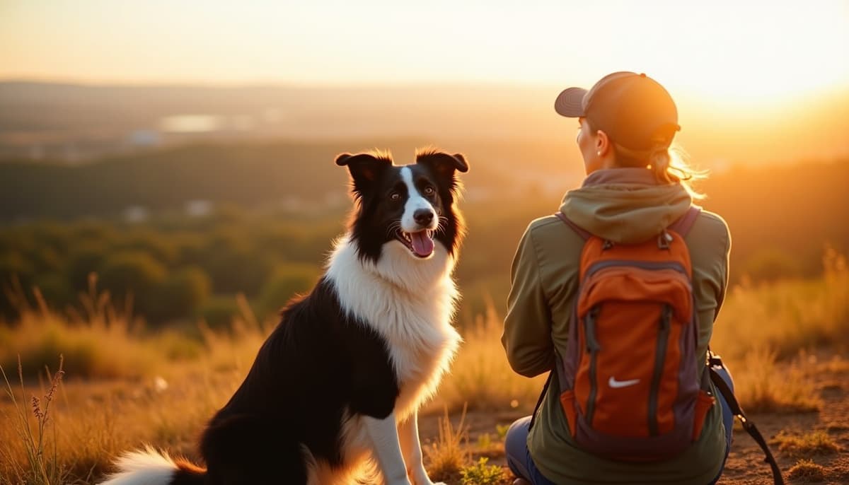 A dog on a walk — Dog Stem Cell Therapy Cost in Lansing, MI