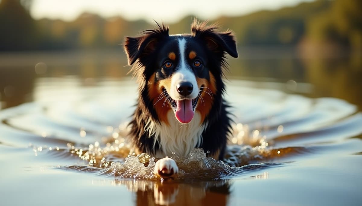 A dog on a walk — Dog Stem Cell Therapy Cost in Lowell, MA