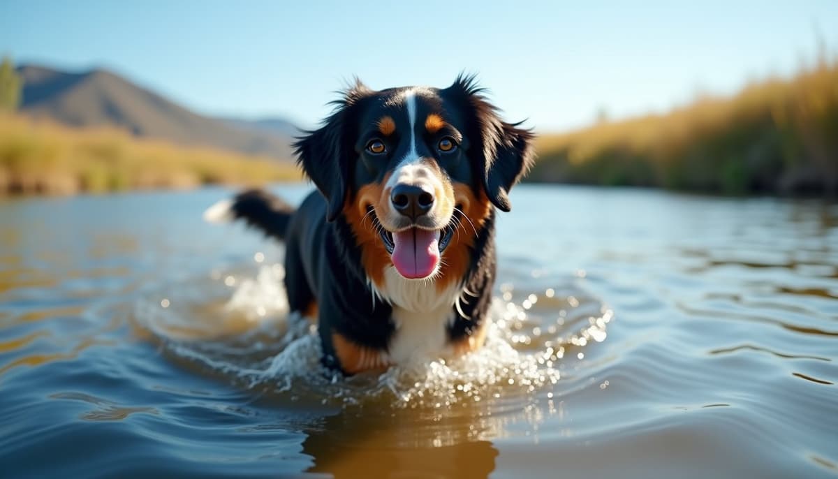 A dog on a walk — Dog Stem Cell Therapy Cost in Mesa, AZ