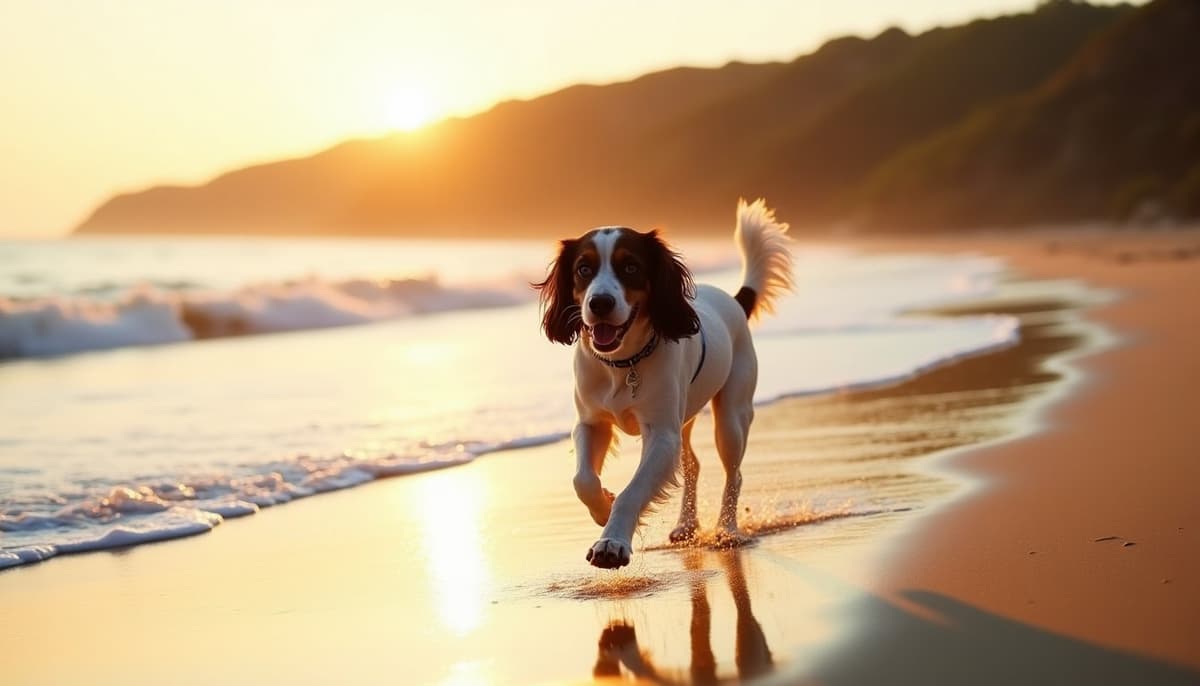 A dog on a walk — Dog Stem Cell Therapy Cost in Midland, MI
