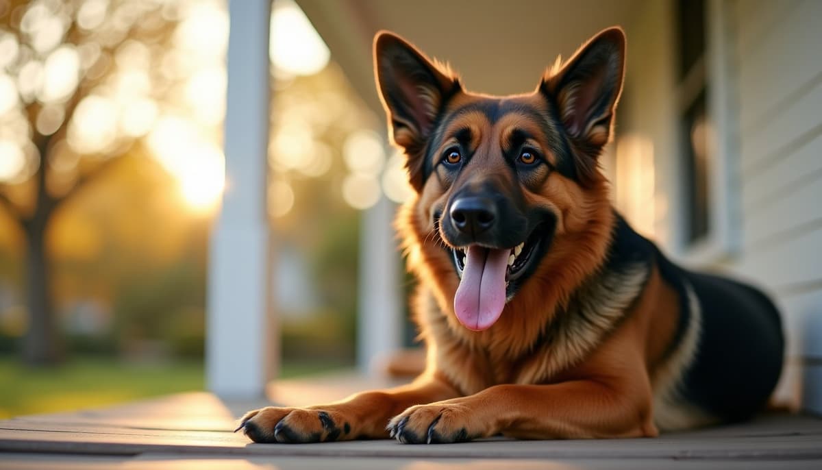 A dog on a walk — Dog Stem Cell Therapy Cost in Mobile, AL