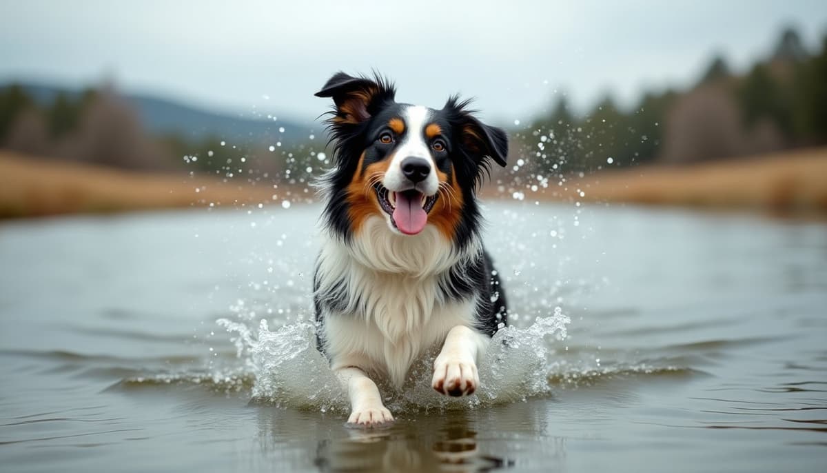 A dog on a walk — Dog Stem Cell Therapy Cost in Modesto, CA