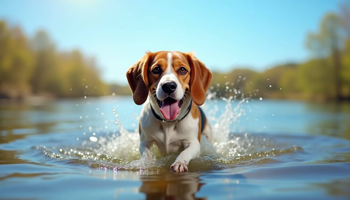A dog on a walk — Dog Stem Cell Therapy Cost in Murfreesboro, TN