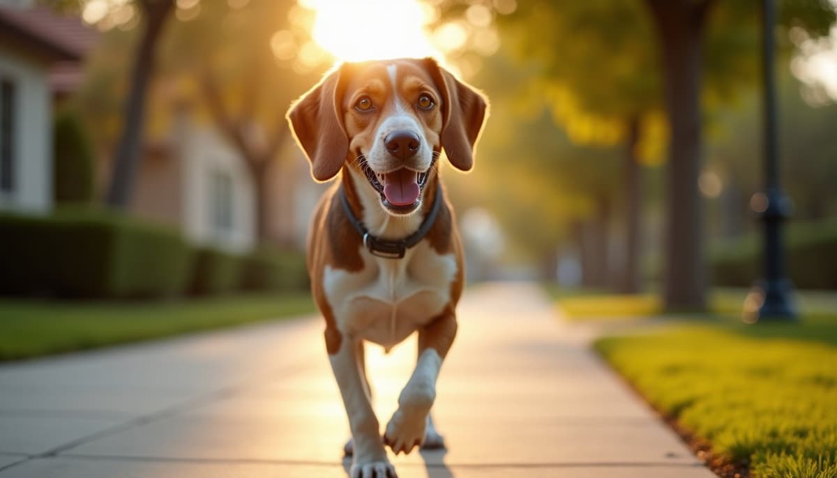 A dog on a walk ā What Does Dog Stem Cell Therapy Cost in Murrieta, CA