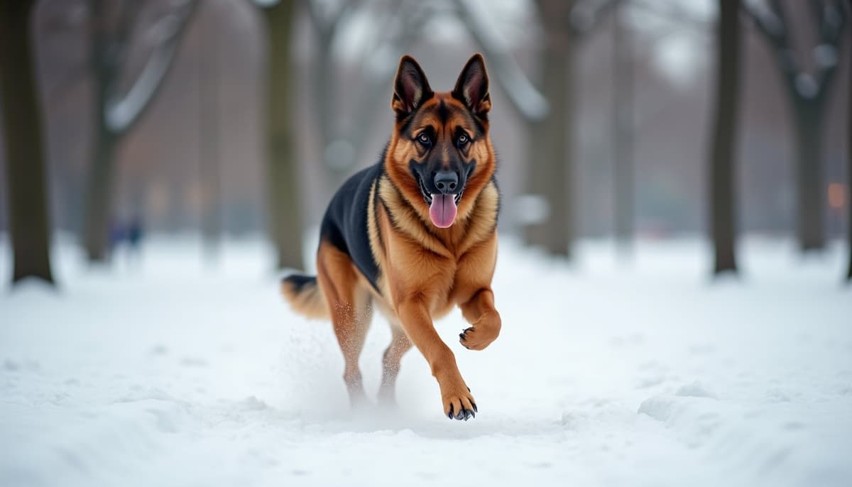 A dog on a walk — Dog Stem Cell Therapy Cost in New York, NY
