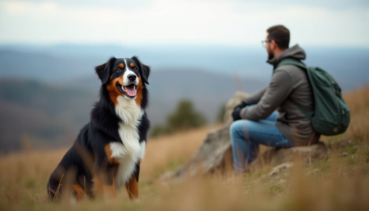 A dog on a walk — Dog Stem Cell Therapy Cost in Newport News, VA