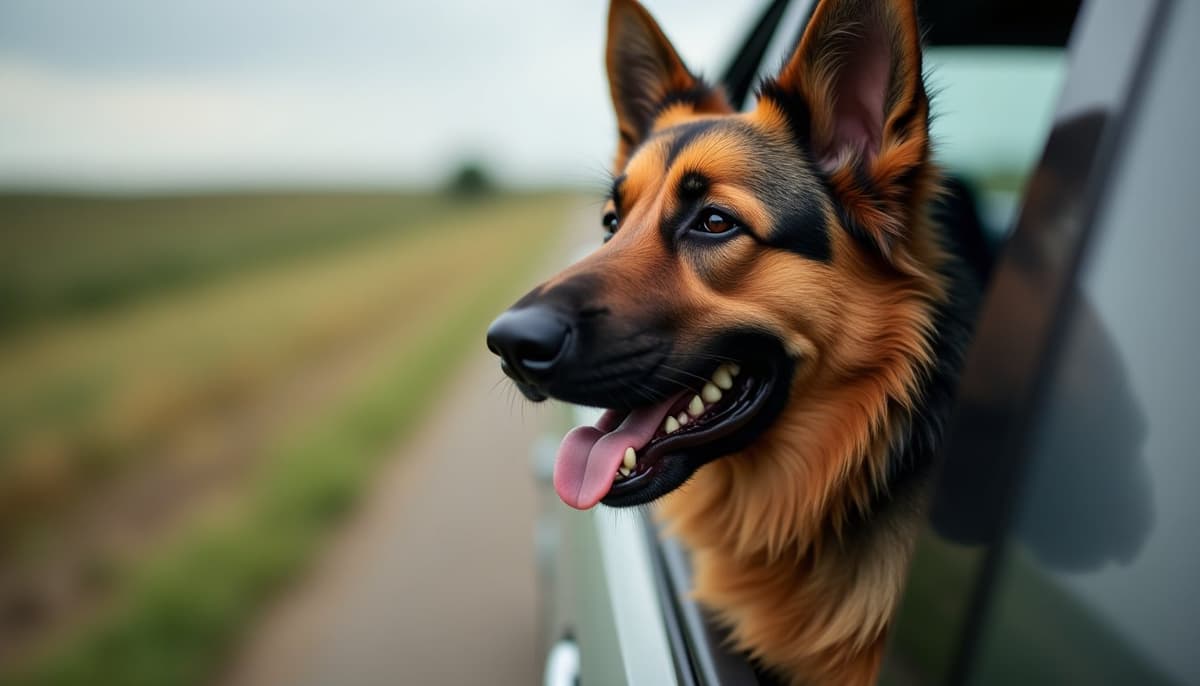 A dog on a walk — Dog Stem Cell Therapy Cost in Overland Park, KS 2026