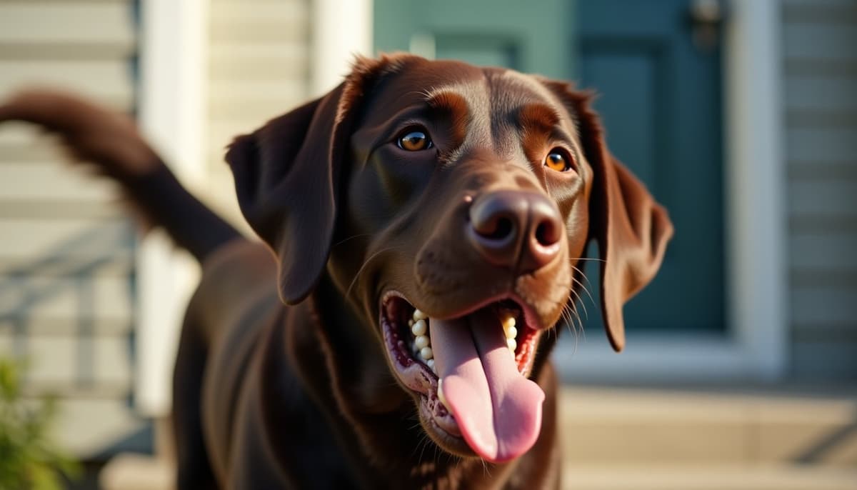 A dog on a walk — Dog Stem Cell Therapy Cost in Paterson NJ