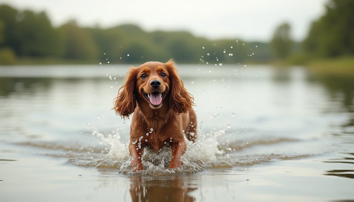 A dog on a walk — Dog Stem Cell Therapy Cost in Peoria, IL