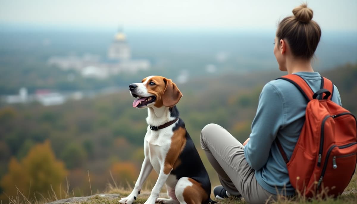 A dog on a walk — Dog Stem Cell Therapy Cost in Philadelphia, PA (2026)