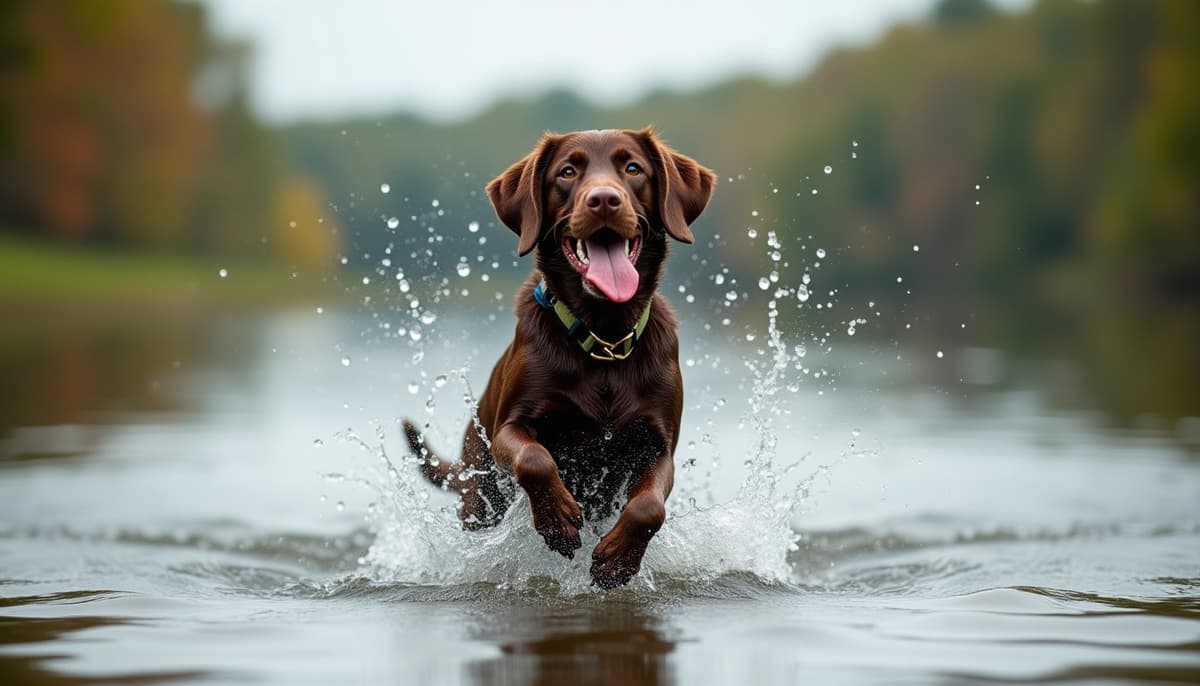 A dog on a walk — Dog Stem Cell Therapy Cost in Raleigh NC