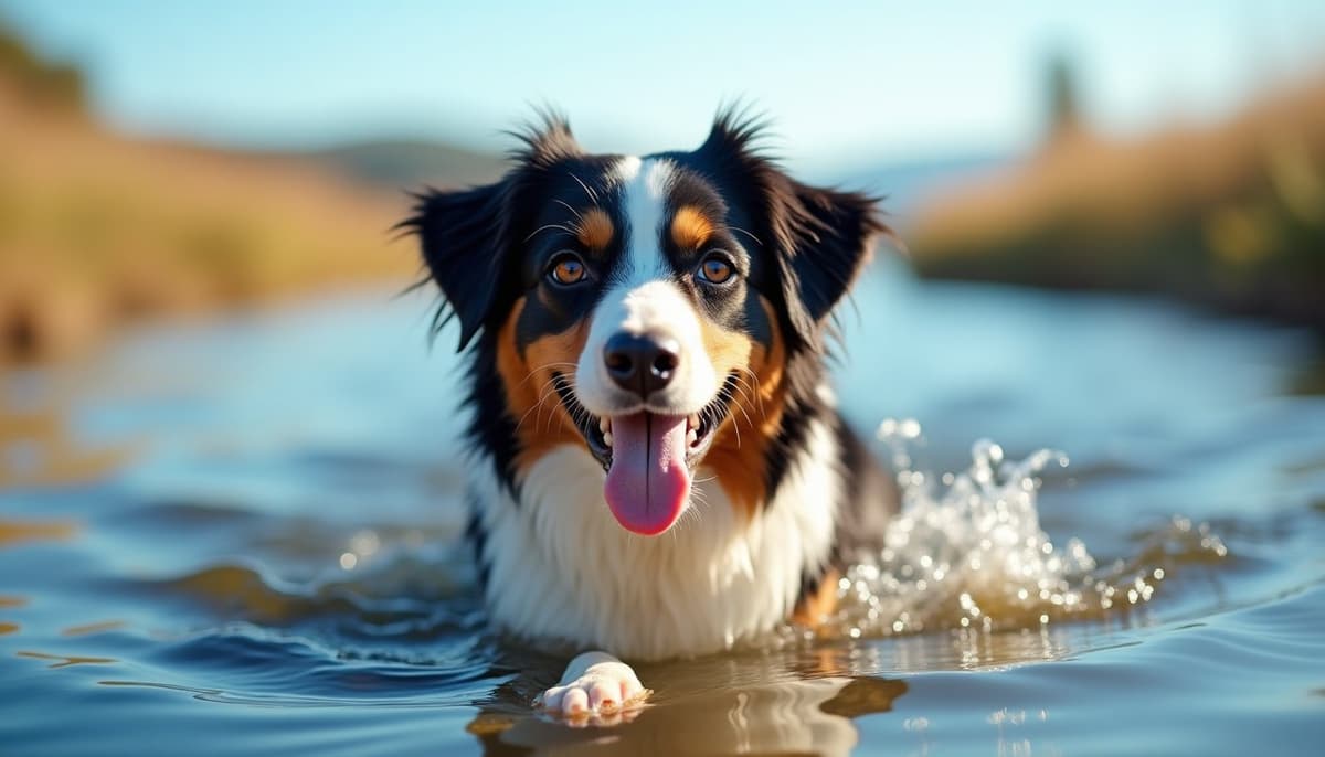 A dog on a walk — Dog Stem Cell Therapy Cost in Roseville, CA