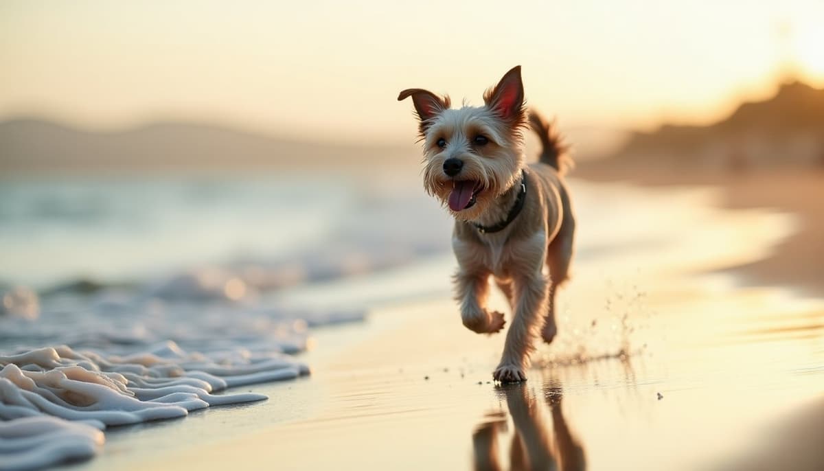 A dog on a walk — Dog Stem Cell Therapy Cost in Sacramento, CA