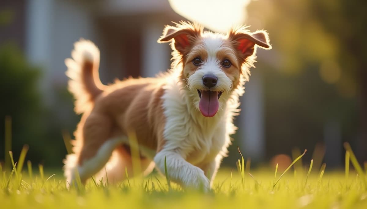 A dog on a walk — Dog Stem Cell Therapy Cost in Saint Louis, MO